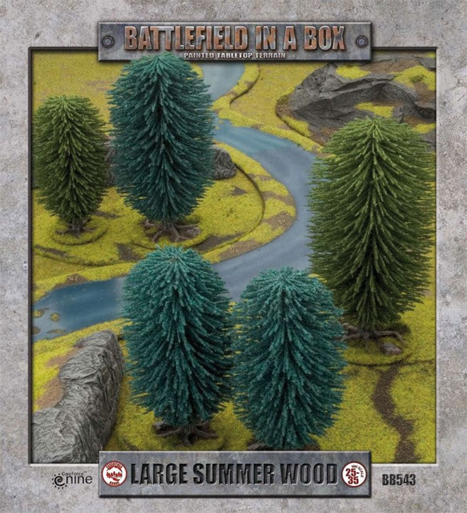 Battlefield in a Box: LARGE SUMMER WOOD BB543