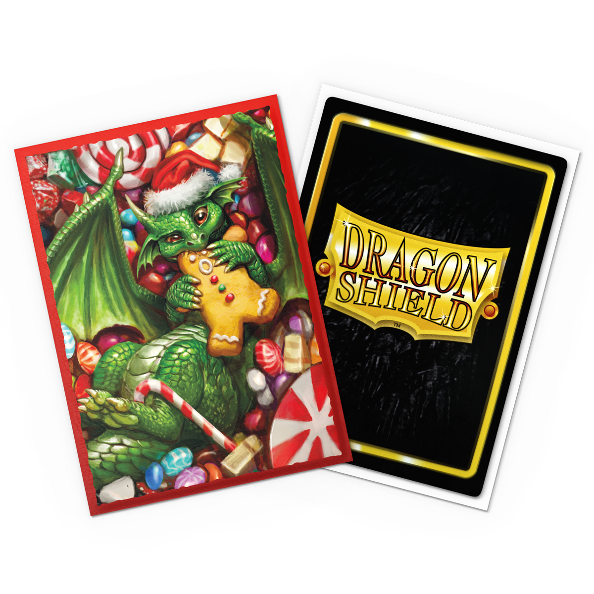 DRAGON SHIELD SLEEVES BRUSHED ART CHRISTMAS 2024 100CT
