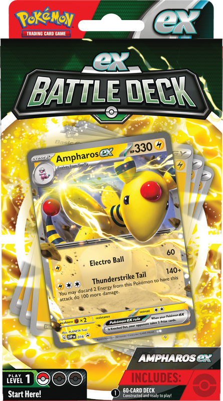 POKEMON BATTLE DECKS AMPHAROS EX