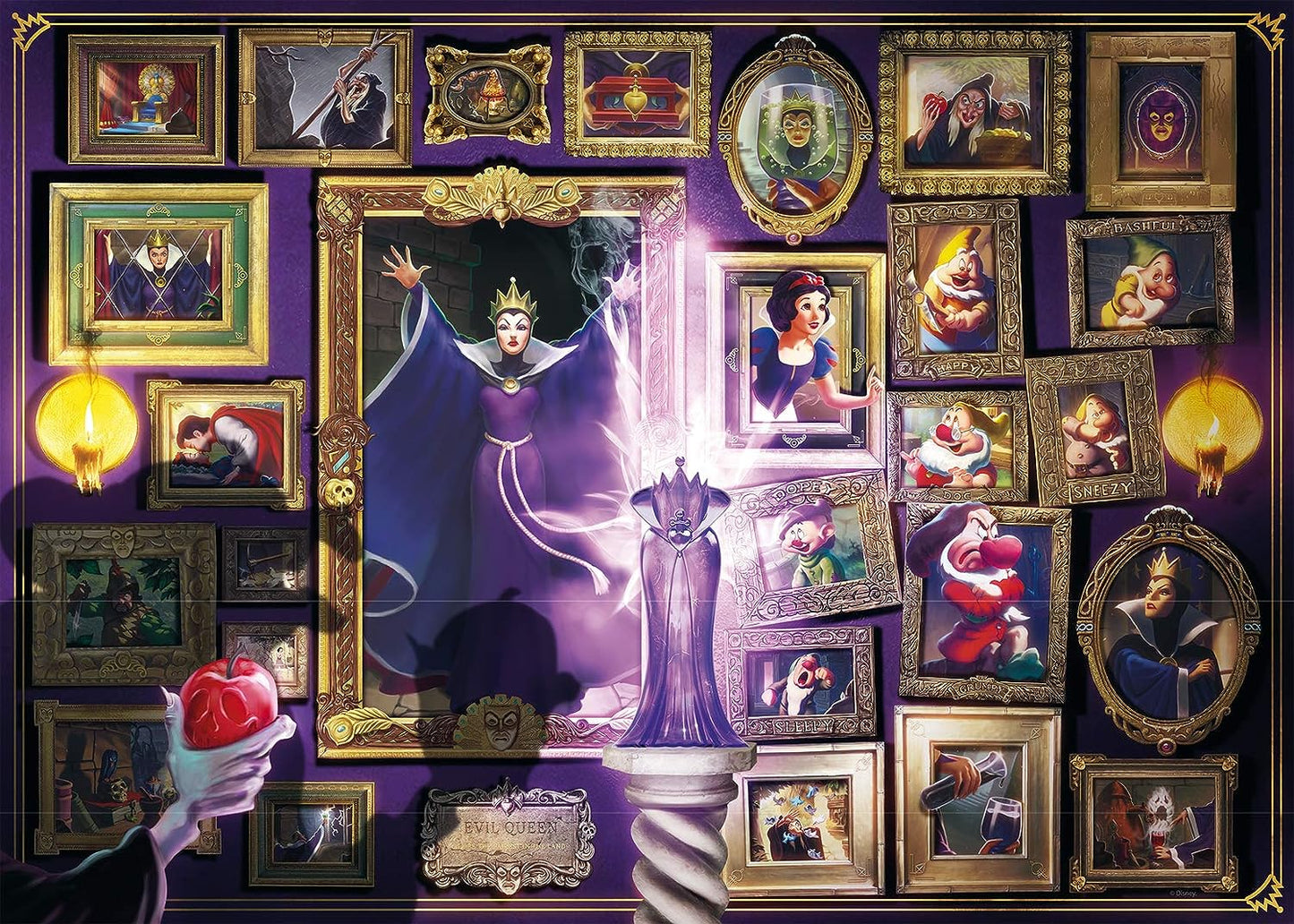 DISNEY VILLAINOUS: EVIL QUEEN 1000PC PUZZLE
