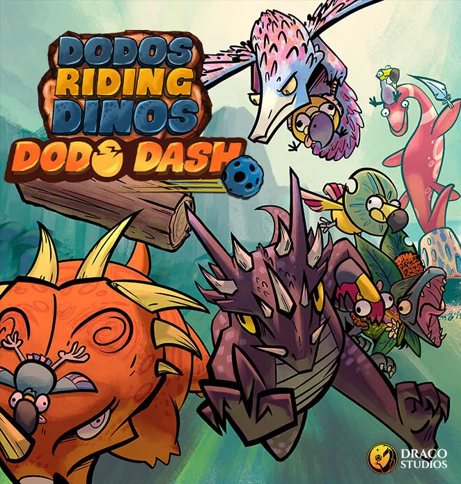 DODOS RIDING DINOS DODO DASH