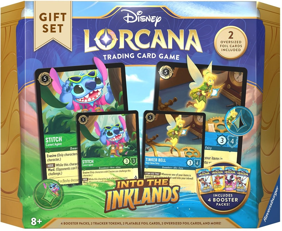 DISNEY LORCANA INTO THE INKLANDS GIFT SET release Feb 23/24