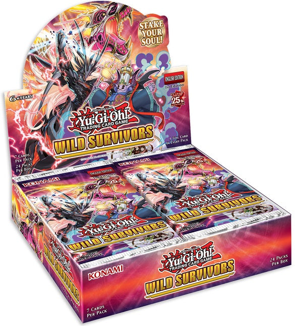 YGO WILD SURVIVORS BOOSTER BOX
