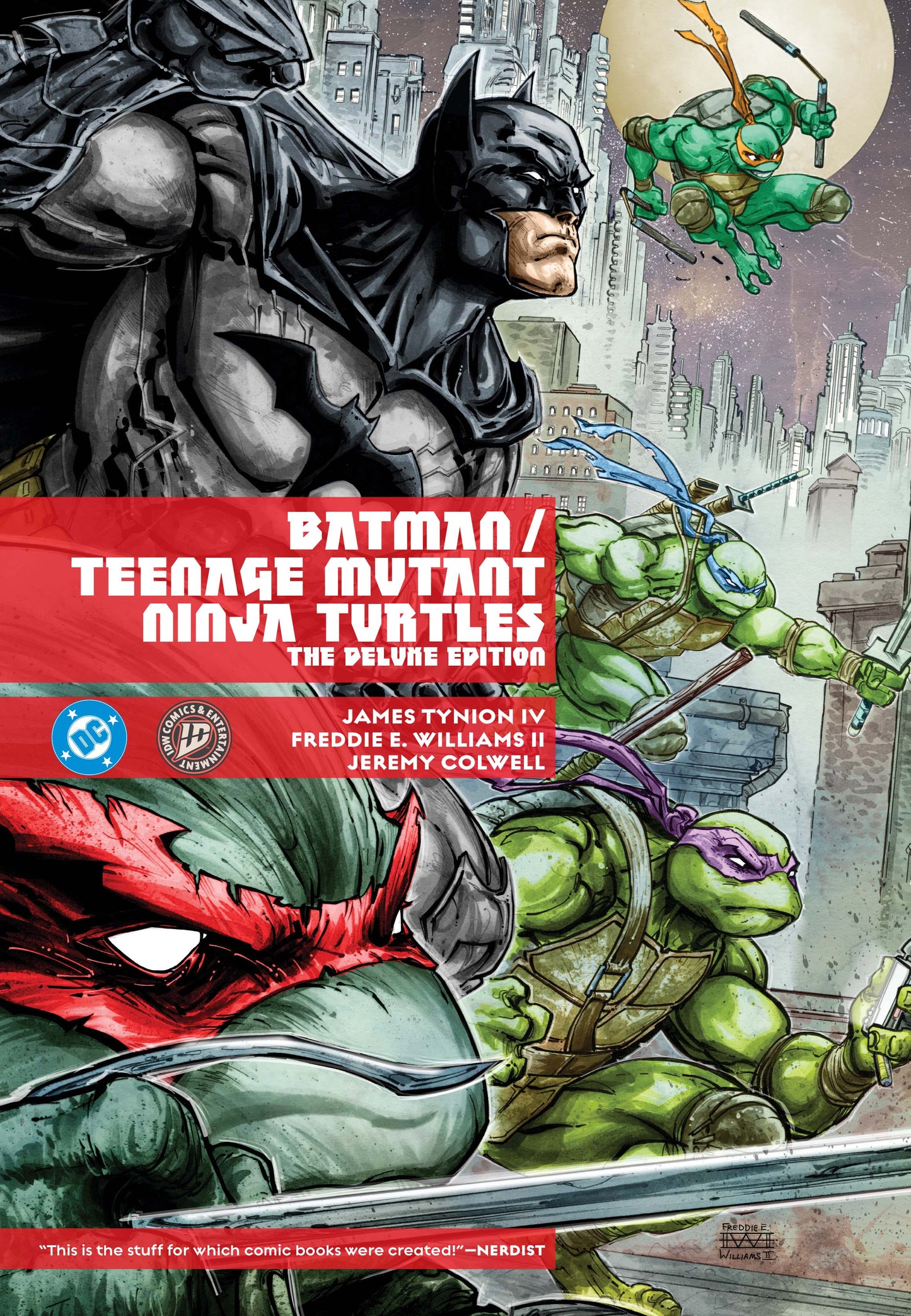 BATMAN/TEENAGE MUTANT NINJA TURTLES DELUXE EDITION (2026 EDITION)