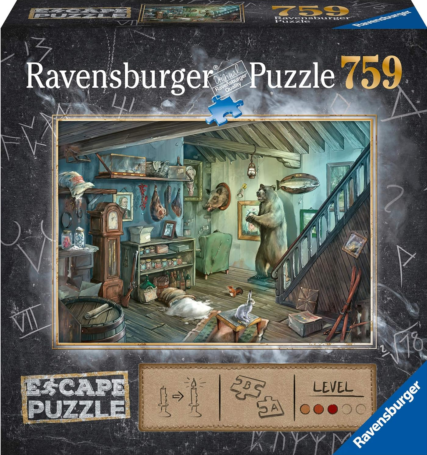 ESCAPE THE FORBIDDEN BASEMENT 759PC PUZZLE
