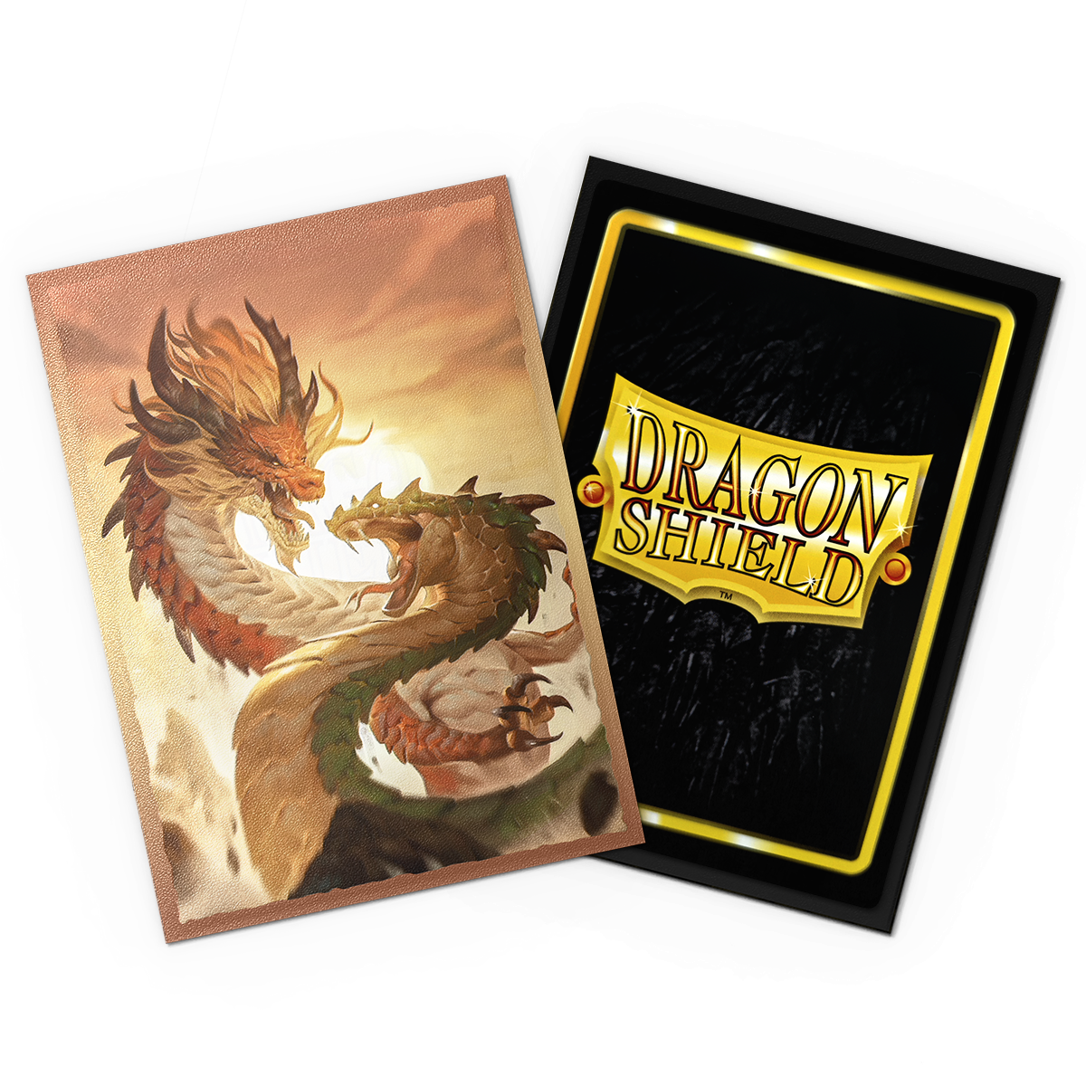 DRAGON SHIELD SLEEVES DUAL MATTE WOOD SNAKE 2025 100CT