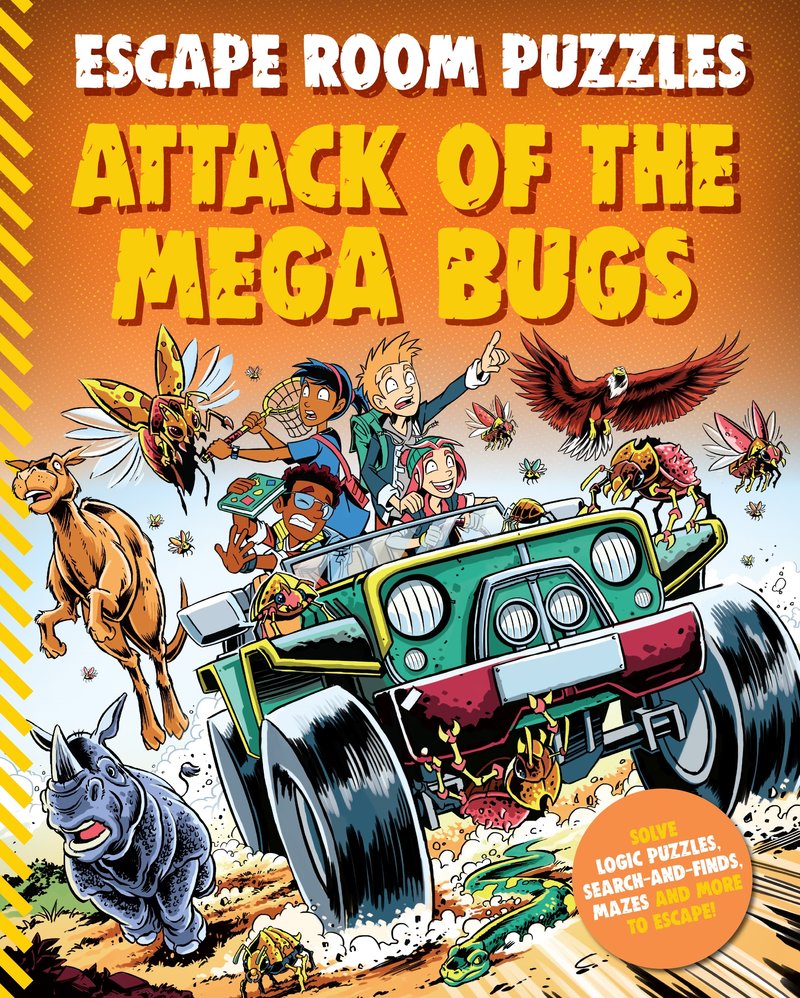 ESCAPE ROOM PUZZLES: ATTACK OF THE MEGA BUGS
