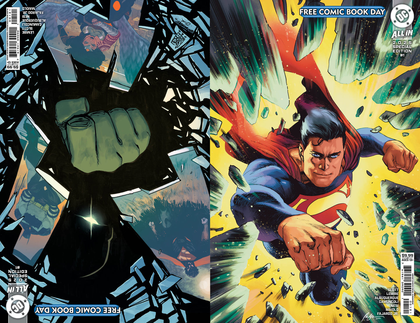 FCBD 2025 DC ALL IN SPECIAL EDITION FOIL