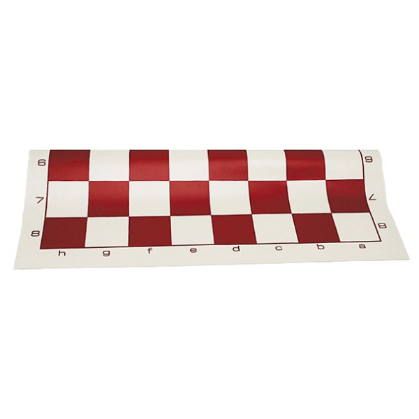 CHESS BOARD, VINYL ROLL-UP PURPLE 20"