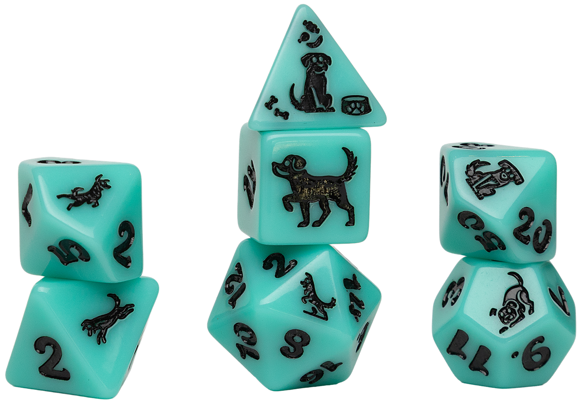 SD ANIMALS SEAFOAM SHEPHERD 7-DIE SET