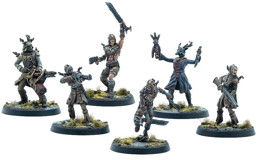 FALLOUT: MINIATURES - CULT OF THE MOTHMAN: CLERGY