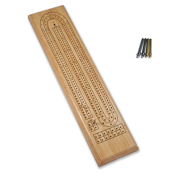 CRIBBAGE, 2-TRACK, NATURAL