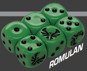 STAR TREK AWAY MISSIONS FACTION DICE ROMULAN