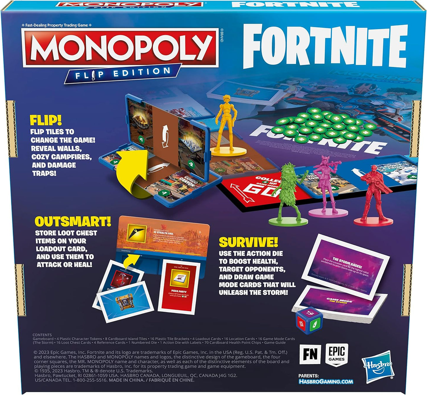 MONOPOLY FORTNITE FLIP EDITION