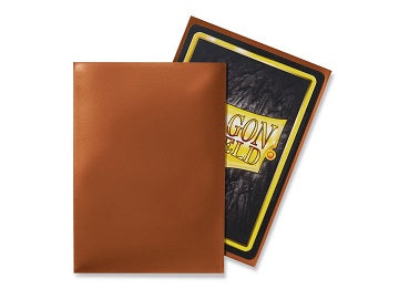 DRAGON SHIELD SLEEVES COPPER 100CT