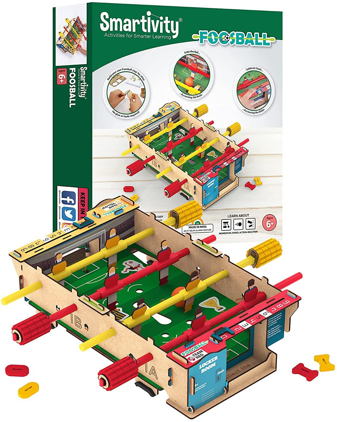 BUILD-IT-YOURSELF FOOSBALL