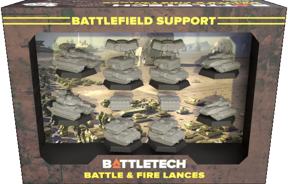 BATTLETECH BATTLEFIELD SUPPORT BATTLE & FIRE LANCES FORCEPACK