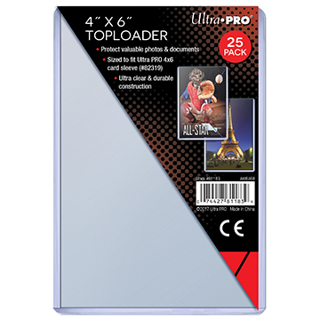 UP TOPLOAD SP 4 X 6 25CT