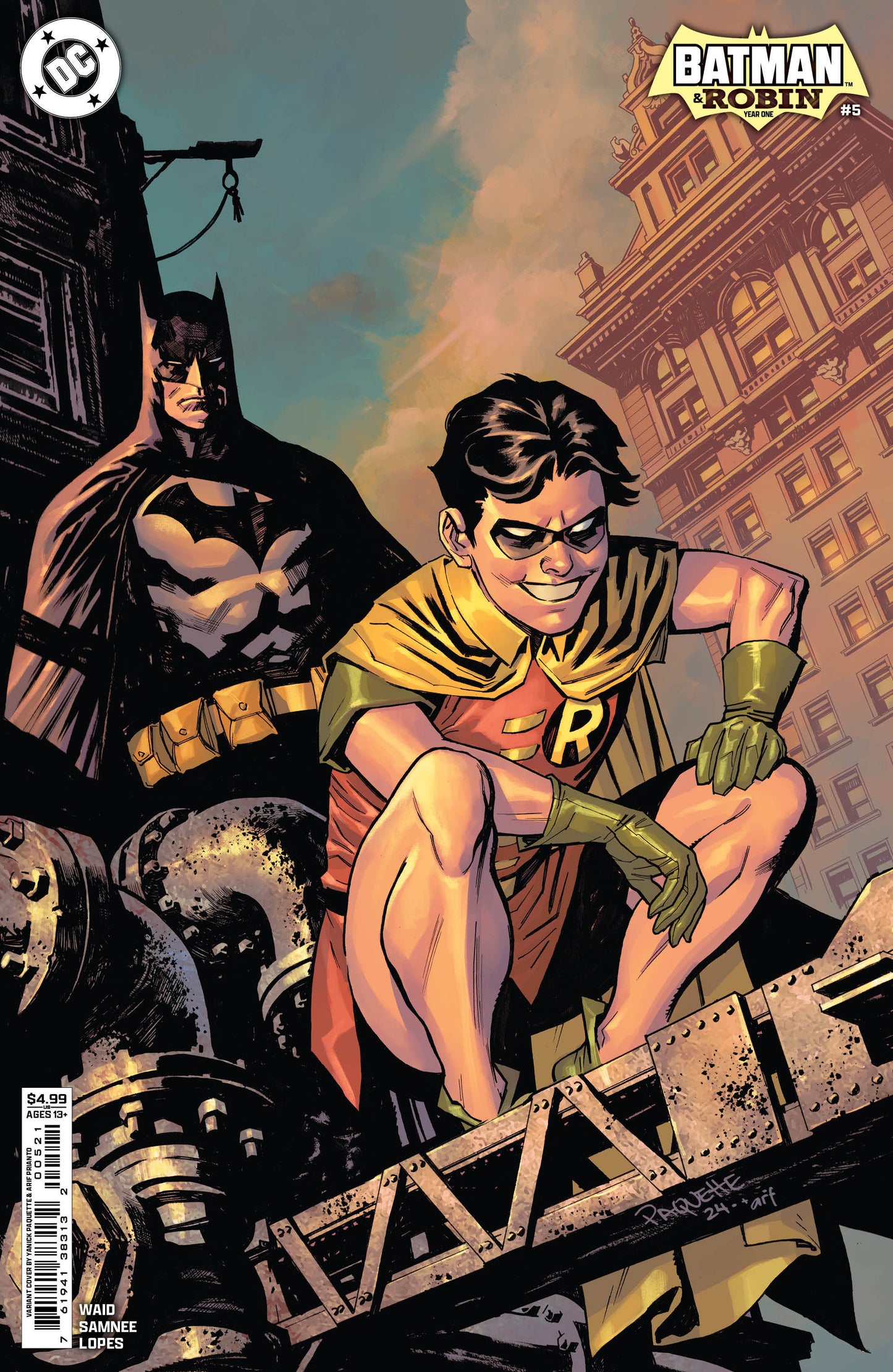 BATMAN AND ROBIN: YEAR ONE #1