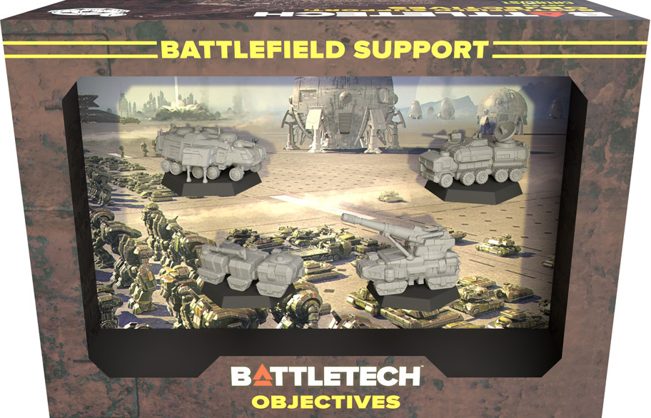 BATTLETECH BATTLEFIELD SUPPORT OBJECTIVES FORCEPACK