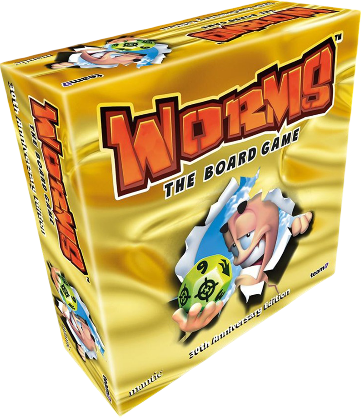 WORMS THE BOARD GAME 30TH ANNIVERSARY EDITION