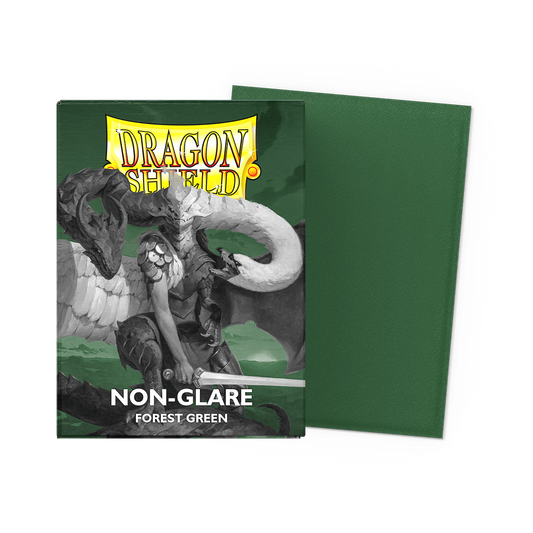 DRAGON SHIELD SLEEVES MATTE Green NON-GLARE 100CT