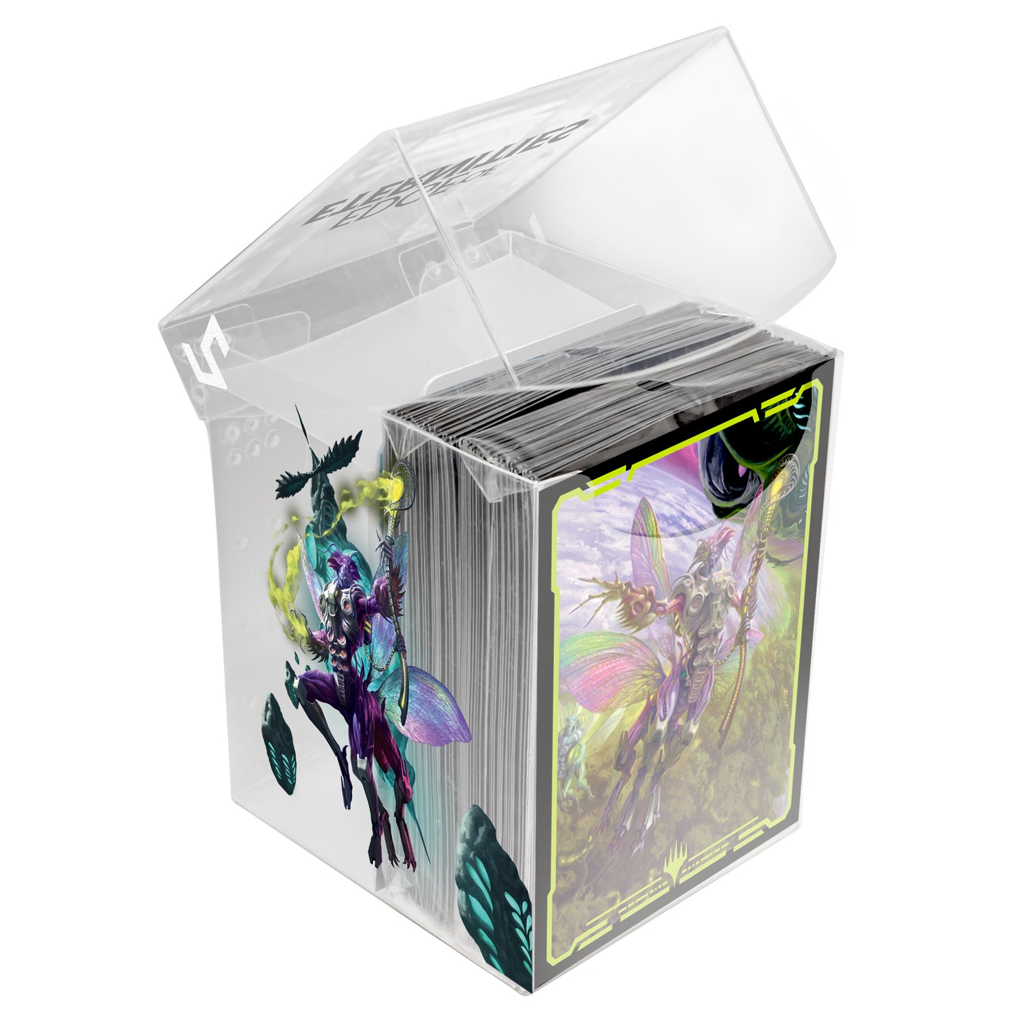 UP D-PRO MTG EDGE OF ETERNITIES CLEAR BOX COMMANDER B 100CT