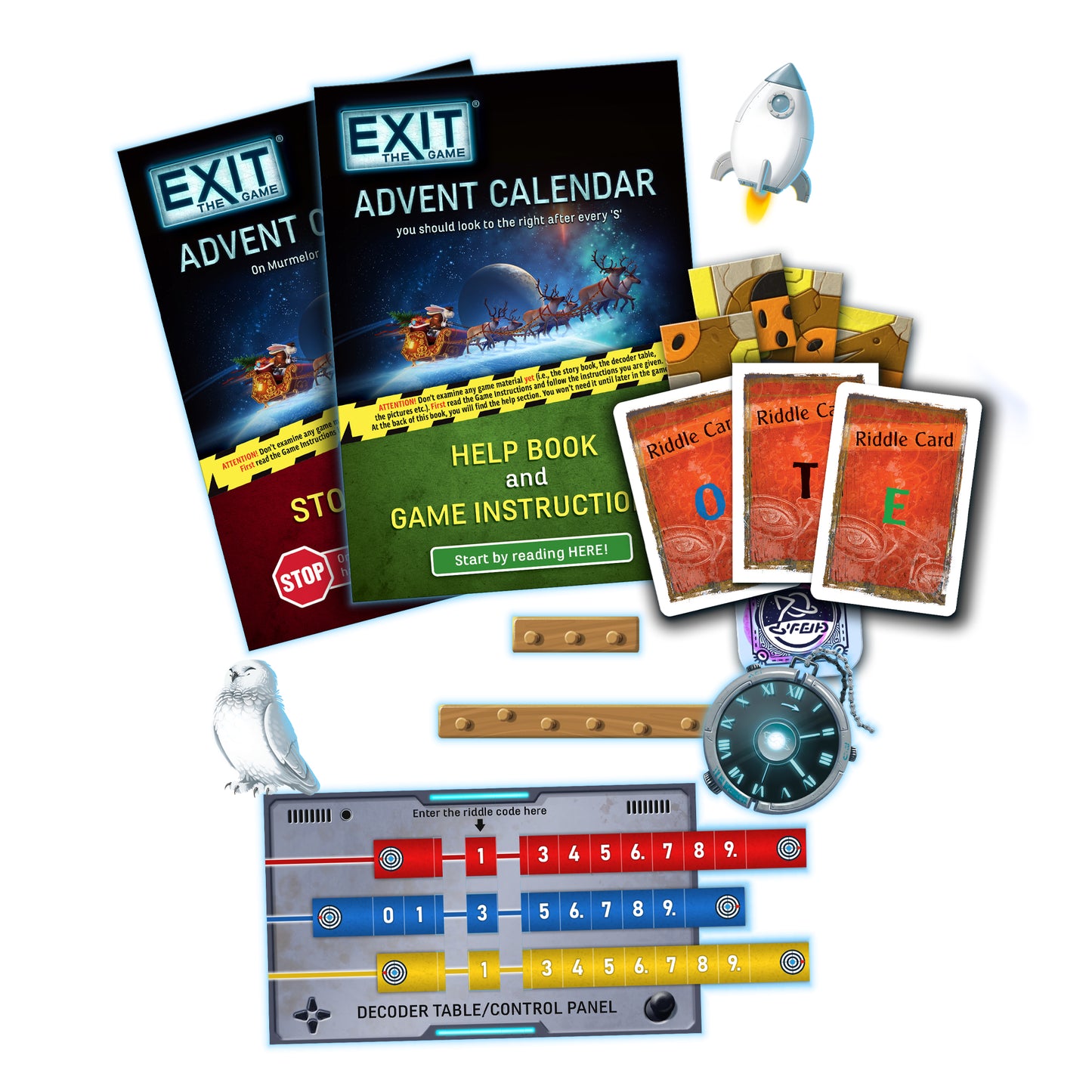 EXIT: ADVENT CALENDAR THE INTERGALACTIC RACE