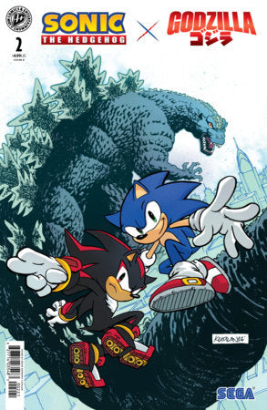 Sonic the Hedgehog x Godzilla
