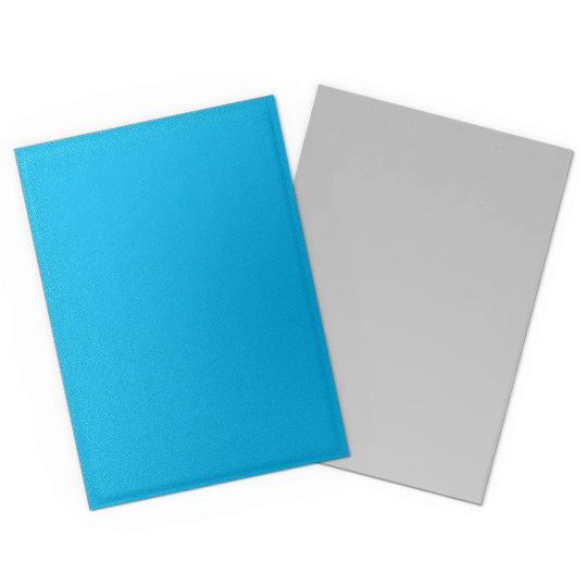 DRAGON SHIELD SLEEVES DUAL MATTE SKY BLUE AND SILVER 100CT