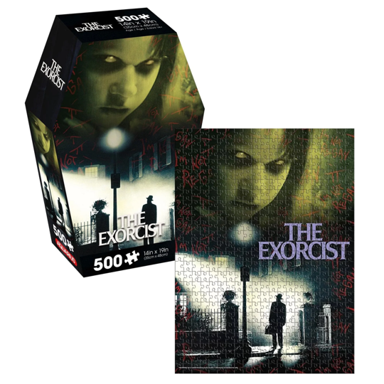 THE EXORCIST COFFIN BOX 500 PIECE JIGSAW PUZZLE