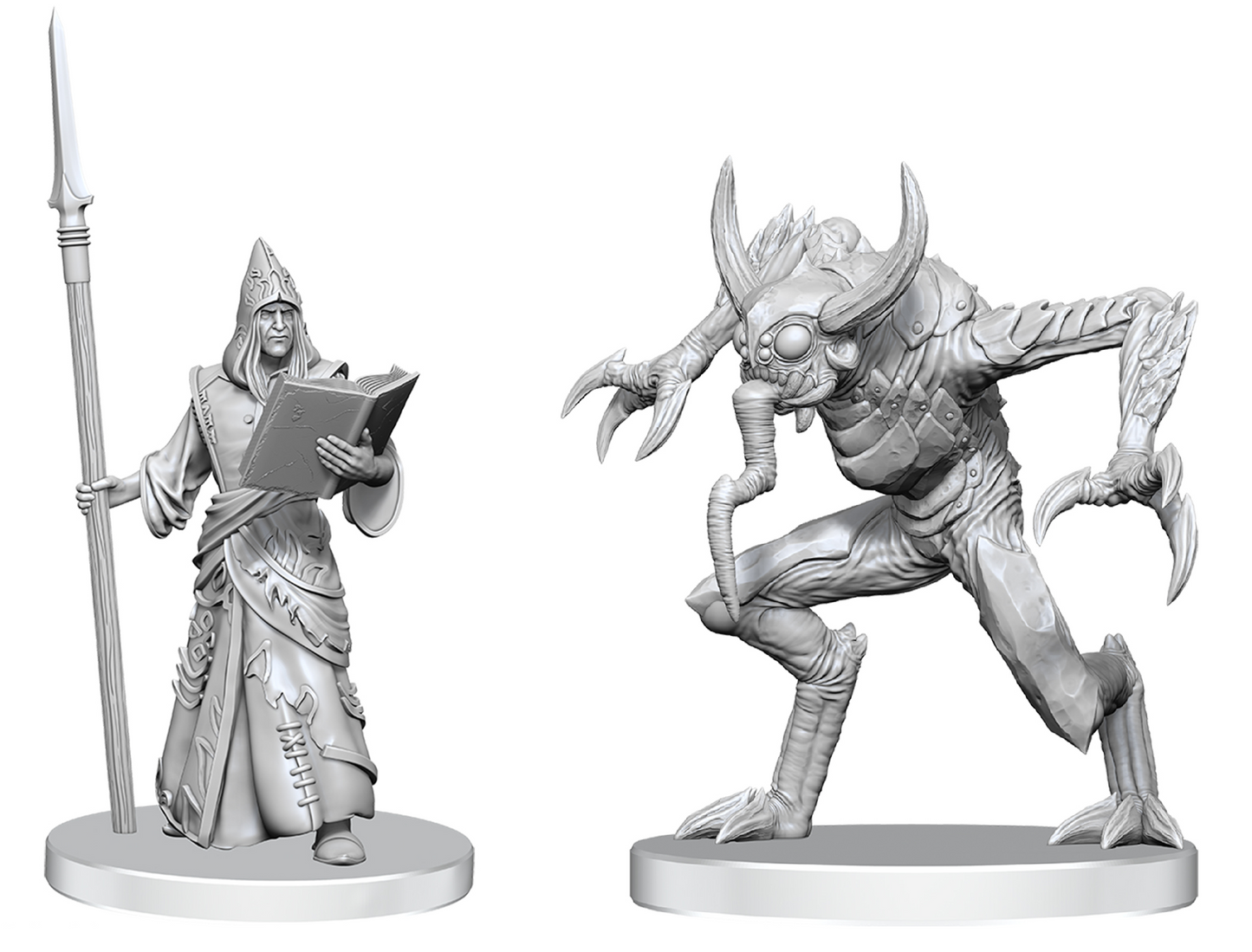 PF UNPAINTED MINIS WV27 VLORIAK (DESPOILER DEMON) & DEMONOLOGIST