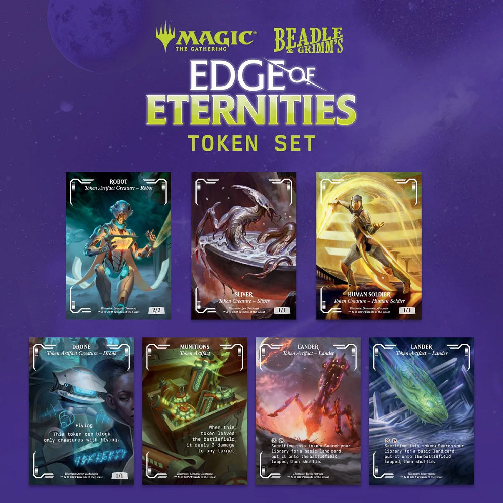 BEADLE & GRIMM'S MTG EDGE OF ETERNITIES TOKEN SET