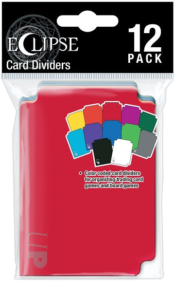 UP CARD DIVIDERS ECLIPSE MULTI 12-PACK