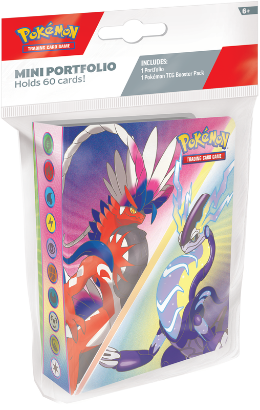 POKEMON MINI PORTFOLIO SCARLET & VIOLET