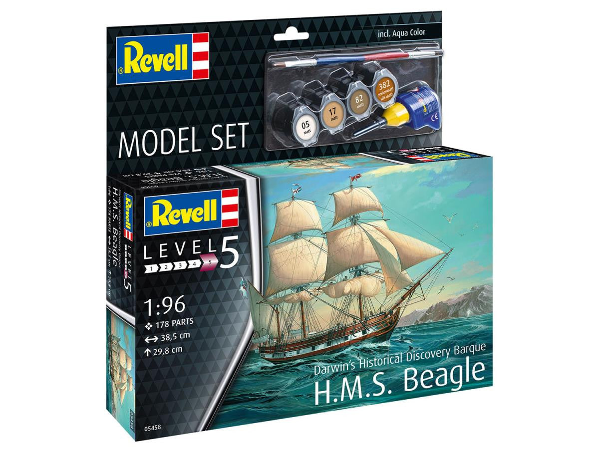 Revell 65458 Model Set HMS Beagle 1:96 Model Kit