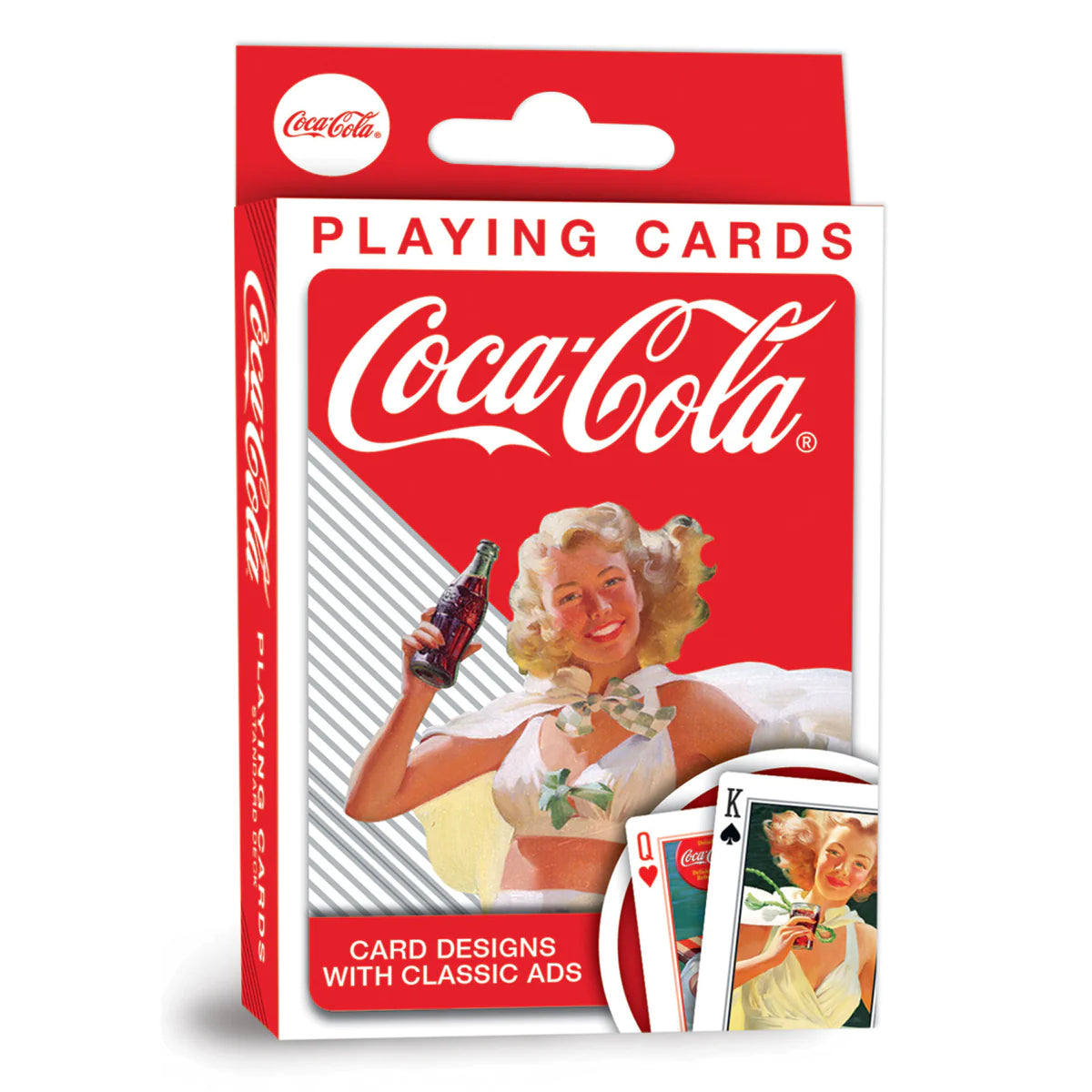 Coca-Cola Classic Ads Playing Cards