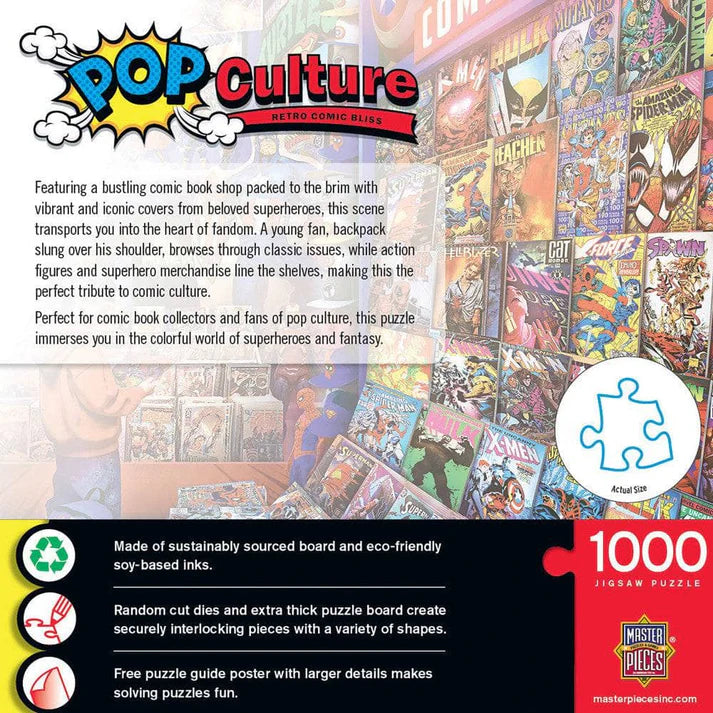 Pop Culture - Retro Comic Bliss 1000 Piece Puzzle