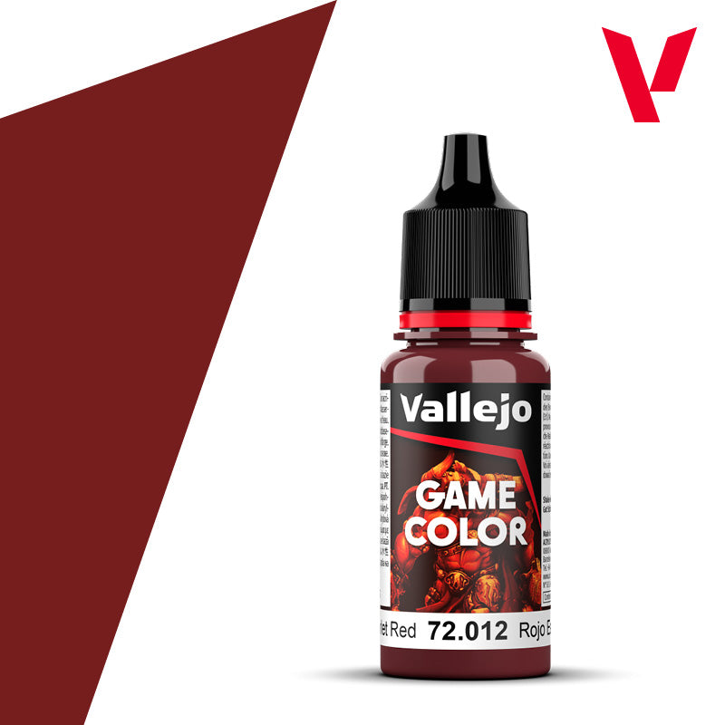 Vallejo Game Color –72.012 Scarlet Red