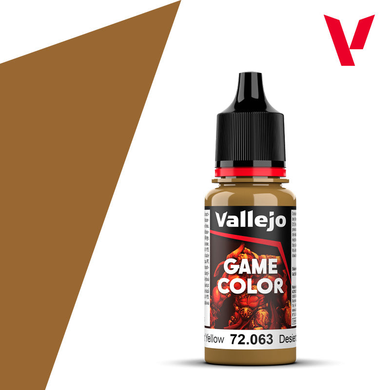 Vallejo Game Color –72.063 Desert Yellow