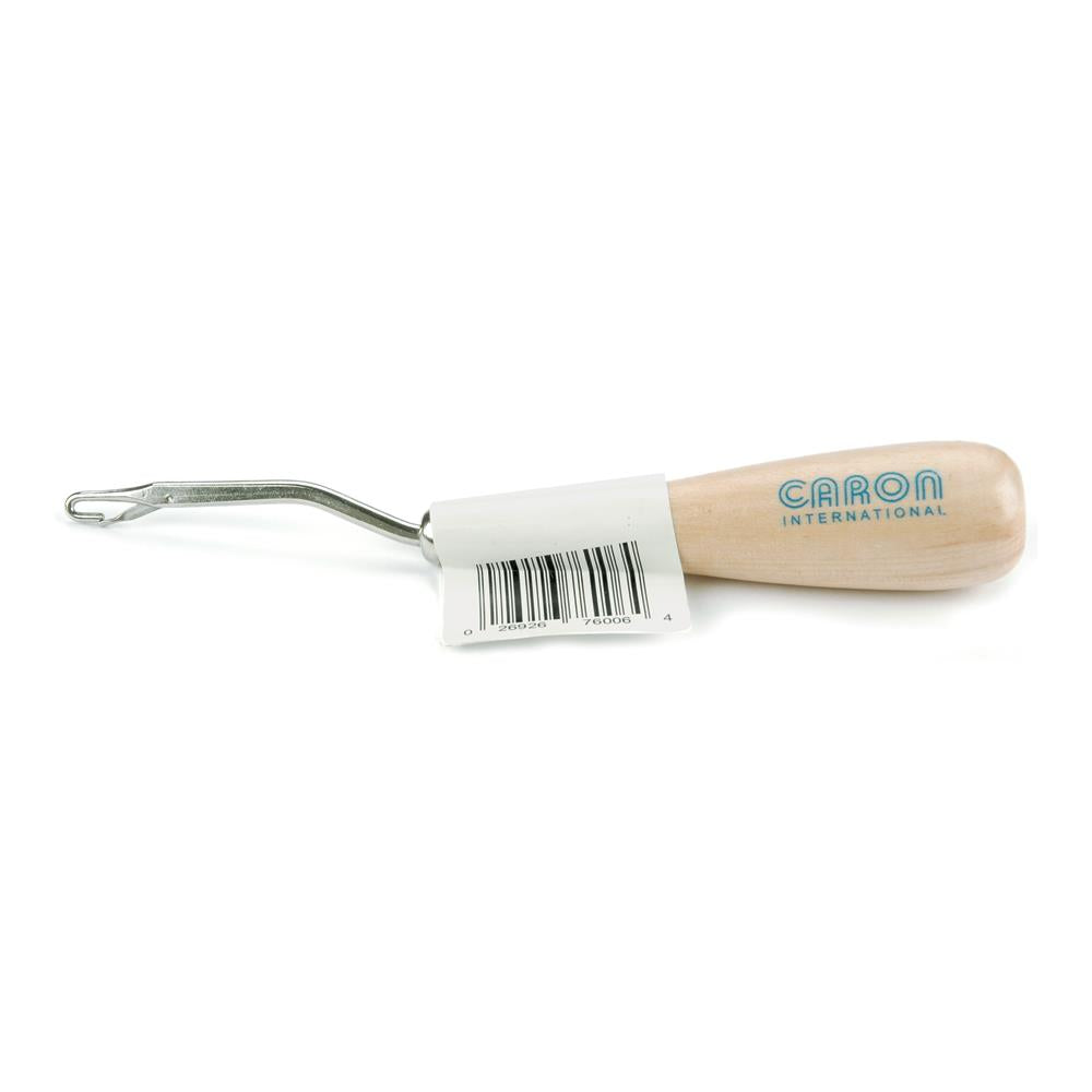 Caron Bent Latch Hook 6.25" Wood Handle