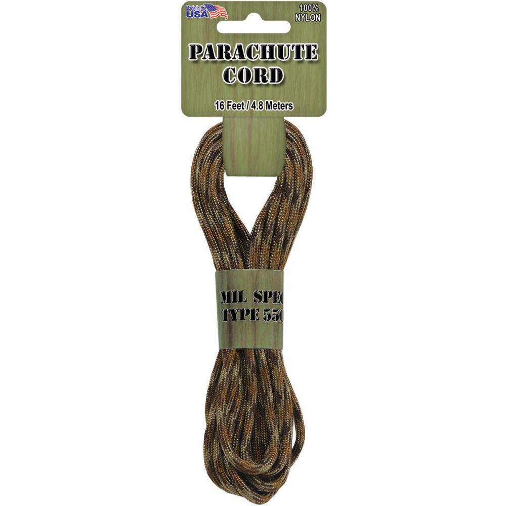 16ft Paracord 550  4.8mm Parachute Cord