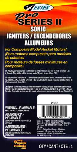 002305 – PRO SERIES II™ SONIC IGNITERS (4PK)