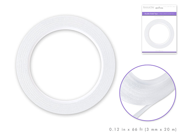 Paper Craft Tape: Double-Side Adhesive x8m Acidfree