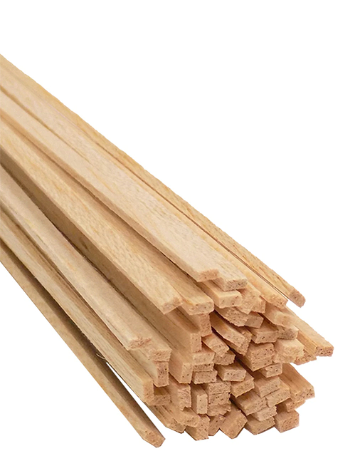 Midwest Products 6044 Balsa Wood Strip 1/8X1/8X36