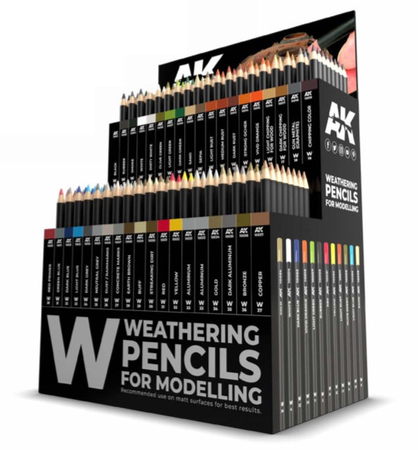 AK Interactive Weathering Pencils