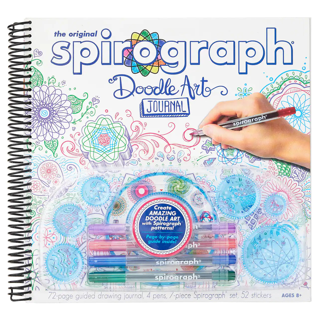 The Original Spirograph® Doodle Art Journal – Crafts N' Things