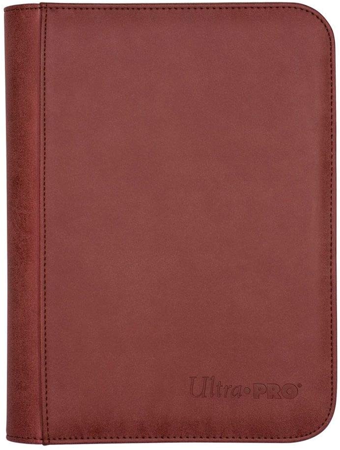 Suede Collection Zippered 4-Pocket Premium PRO-Binder