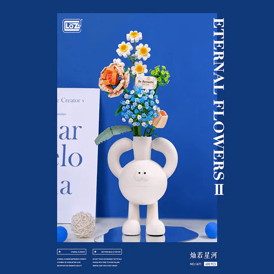 Chamomile Bouquet | LOZ 1671 Mini Block Eternal Flower II Set