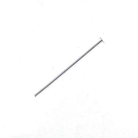 Head Pins 1in 24ga Silver LF/NF 25mm